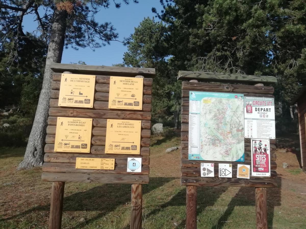 Font-Romeu Pres Des Pistes - Appartement 2 Pieces Tres Lumineux Avec Terrasse Et Vue Panoramique Екстериор снимка